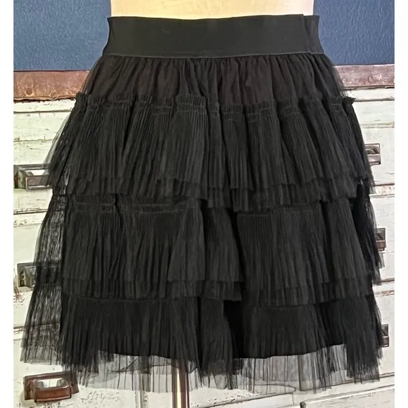 Elan Tulle Mini Skirt M