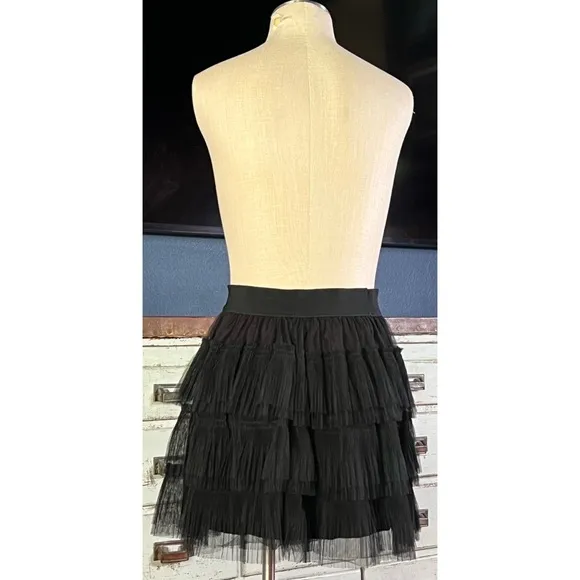 Elan Tulle Mini Skirt M