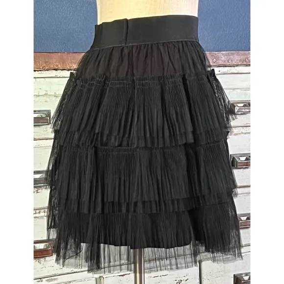 Elan Tulle Mini Skirt M