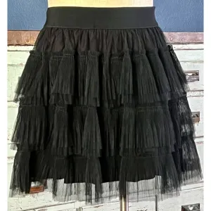 Elan Tulle Mini Skirt M