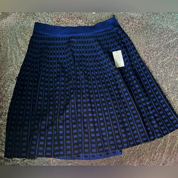 Eloquii Pleated Midi Sweater Skirt Size 18/20