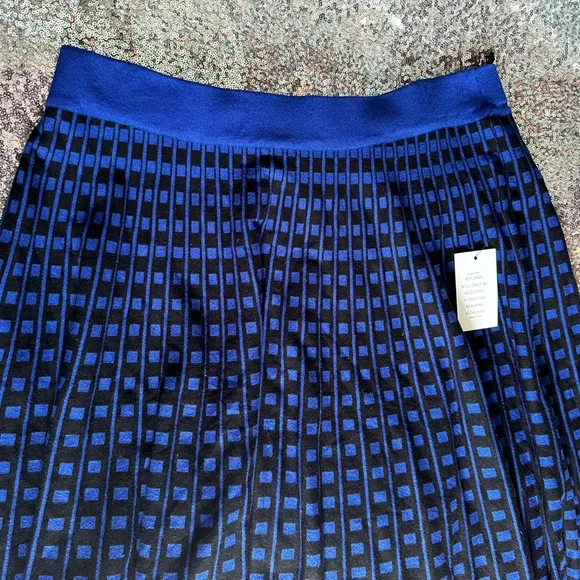 Eloquii Pleated Midi Sweater Skirt Size 18/20