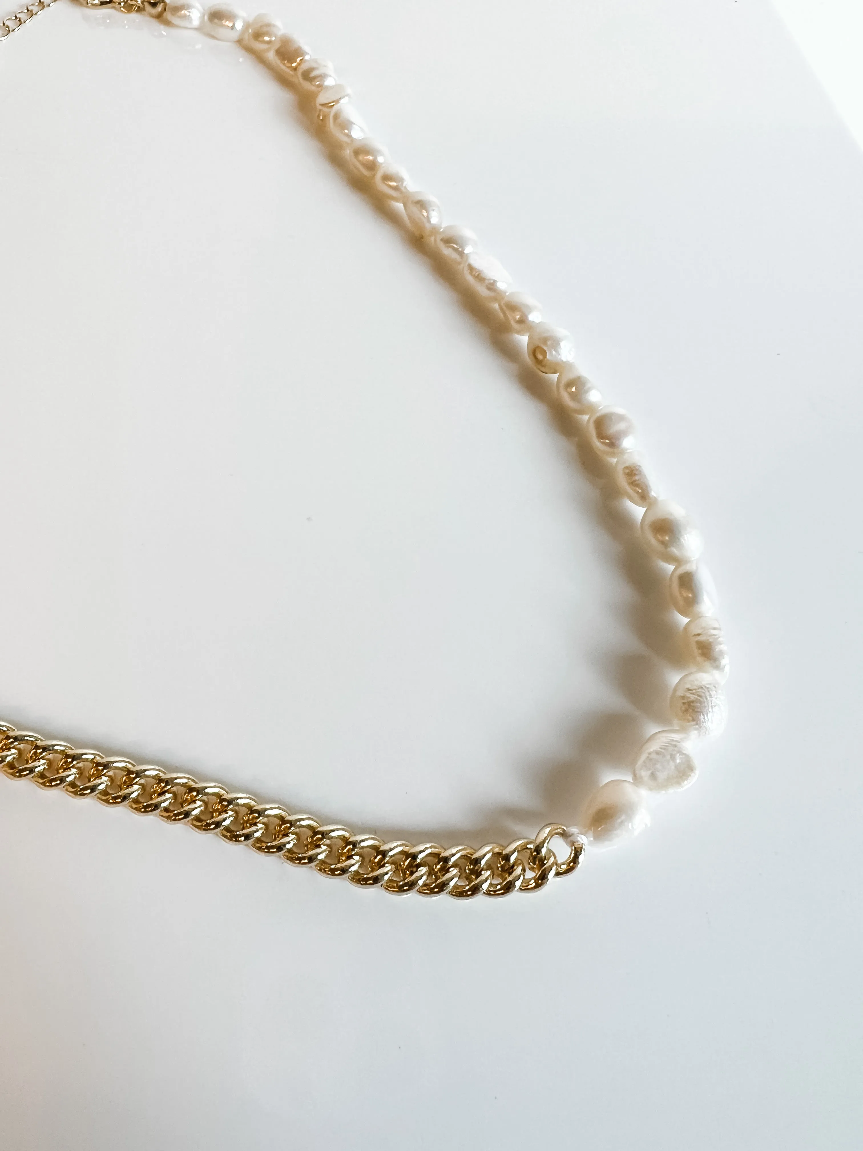 EMILY PEARL and CURB CHAIN