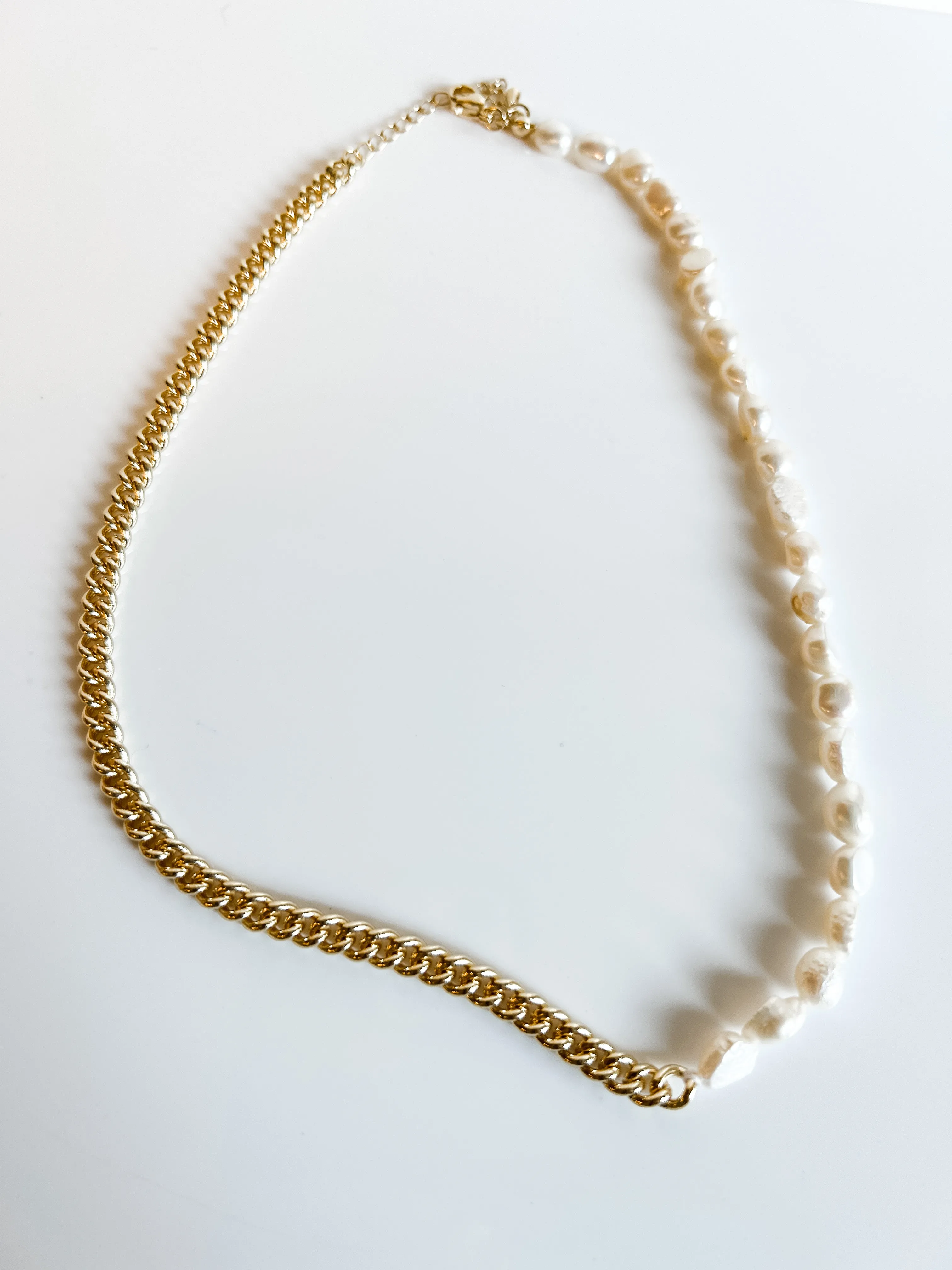 EMILY PEARL and CURB CHAIN