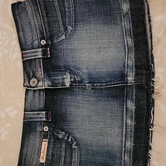 EUC Vintage Ben Sherman Denim Mini Skirt Y2K Size: S
