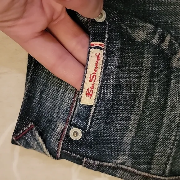 EUC Vintage Ben Sherman Denim Mini Skirt Y2K Size: S