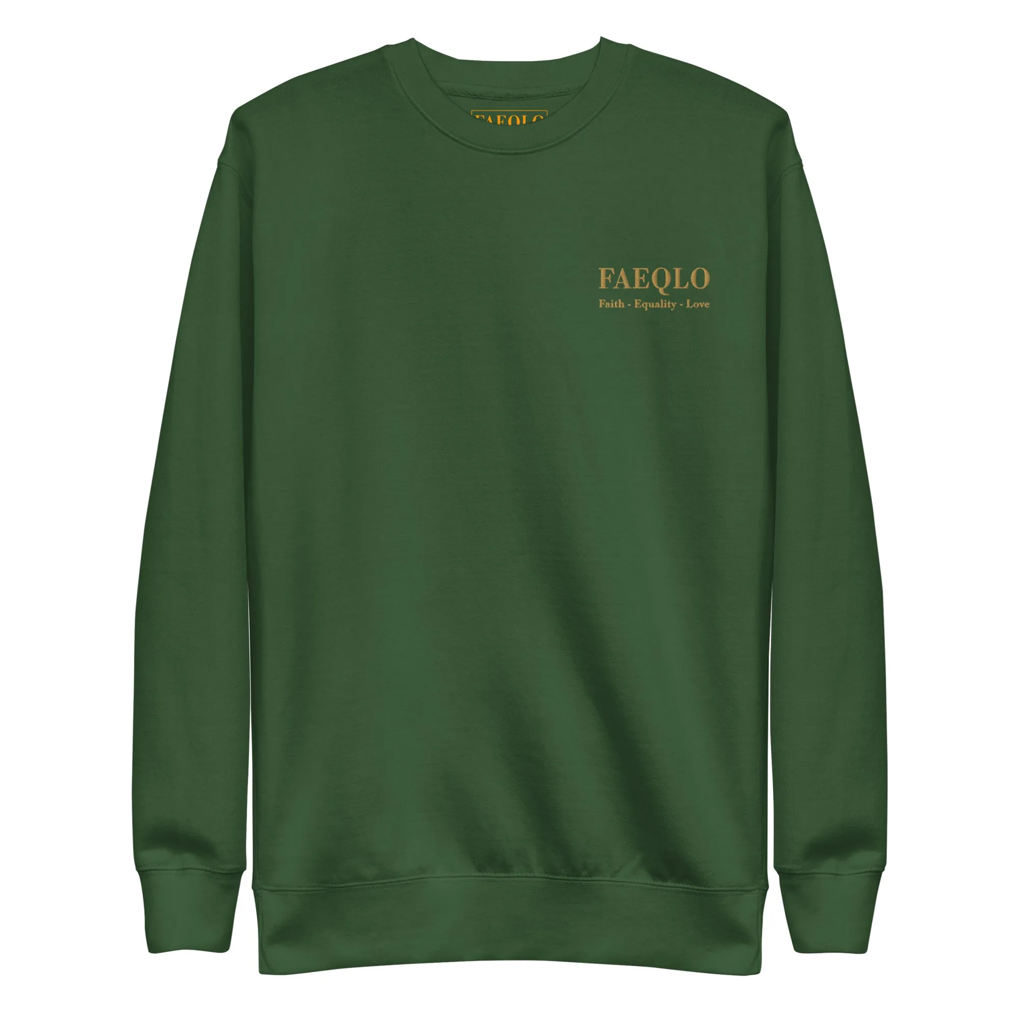 Faeqlo Unisex Premium Embroidery Sweatshirt