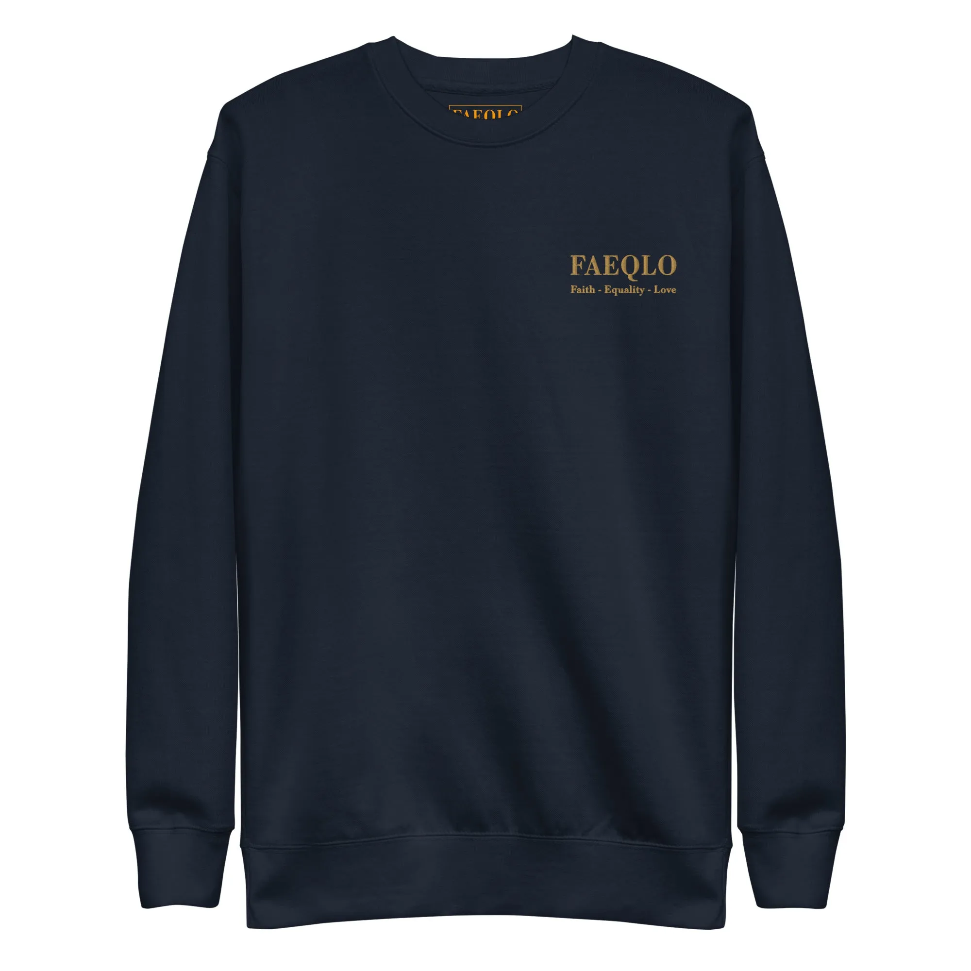 Faeqlo Unisex Premium Embroidery Sweatshirt
