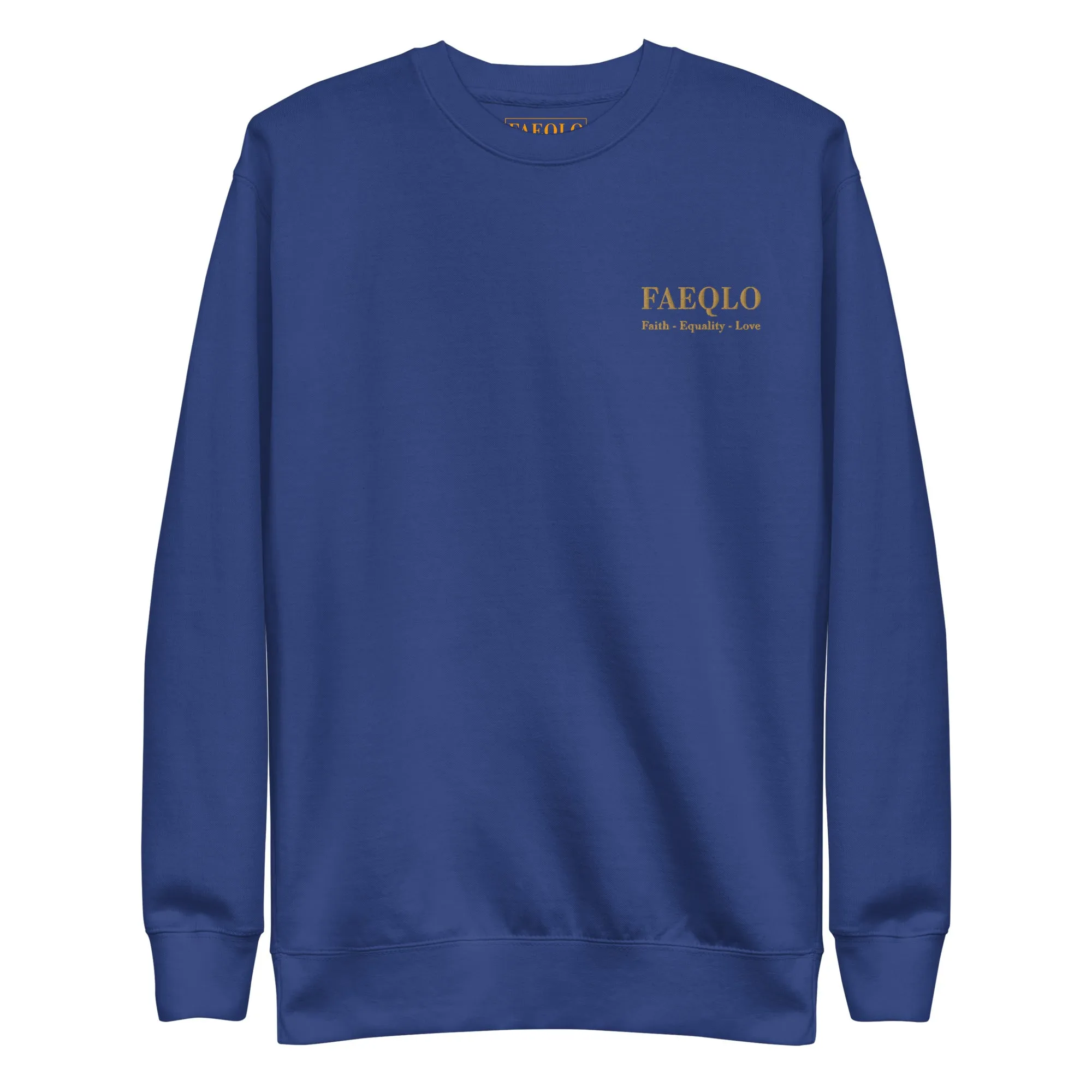 Faeqlo Unisex Premium Embroidery Sweatshirt