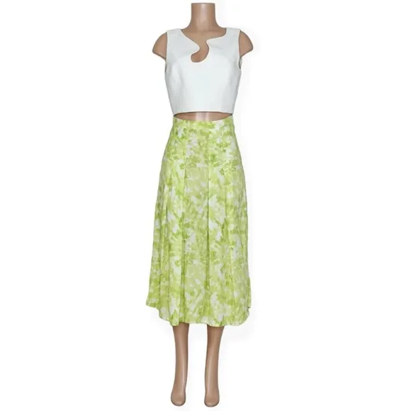 FAITHFULL THE BRAND Cuesta Midi Skirt, Roos Tie Dye, S/US4
