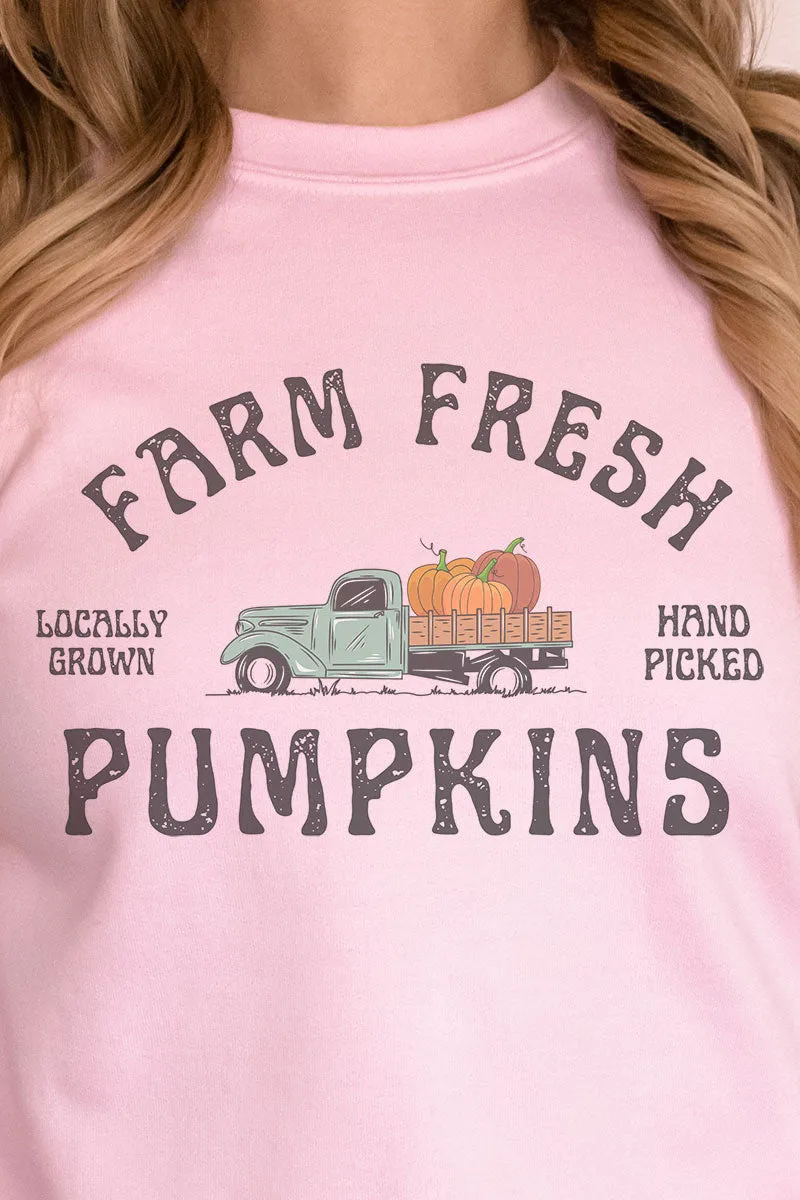 Farm Fresh Pumpkins Unisex NuBlend Crew Sweatshirt