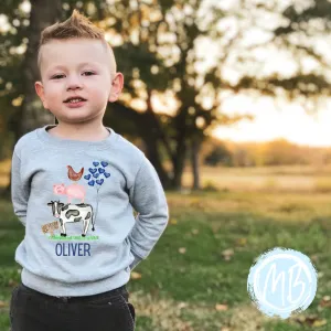 Farm Friends Toddler & Youth Sweatshirt