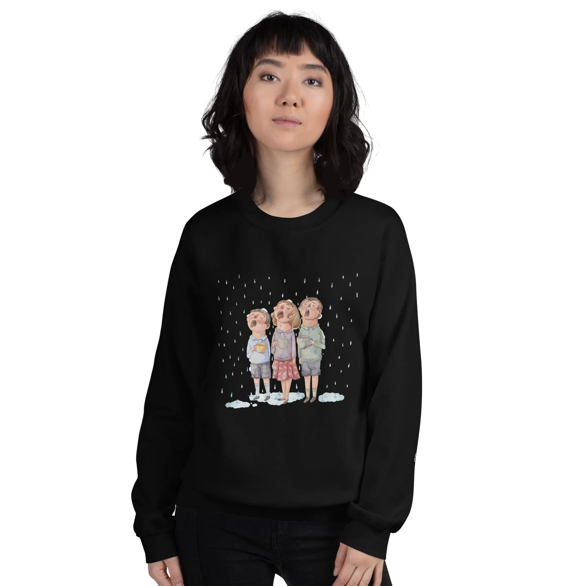 FILLING WET Women's Fleece Sweatshirt