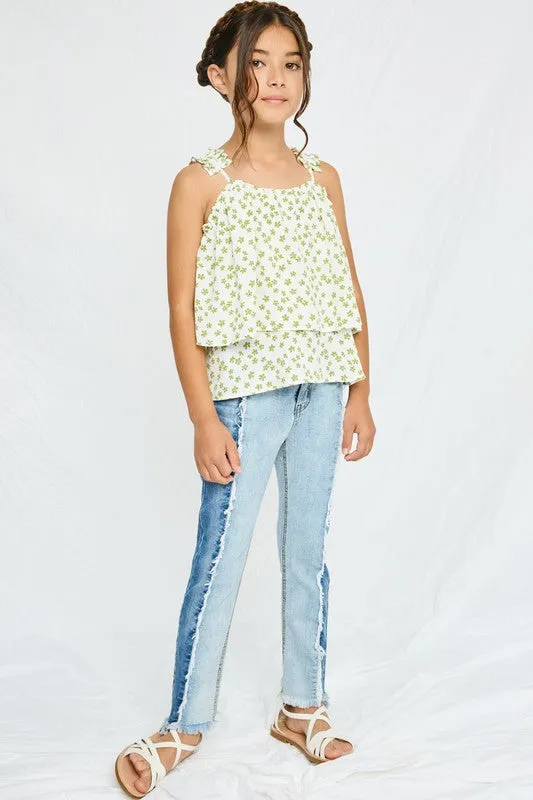 Floral Layered Tank