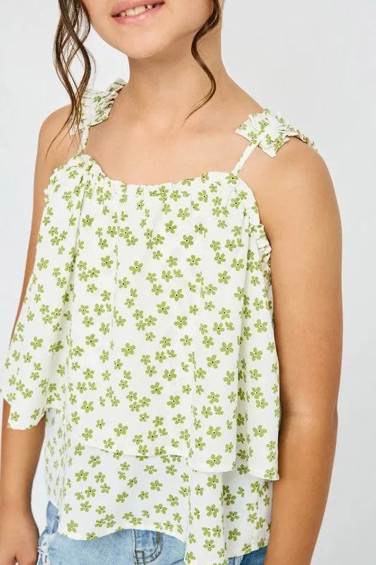 Floral Layered Tank