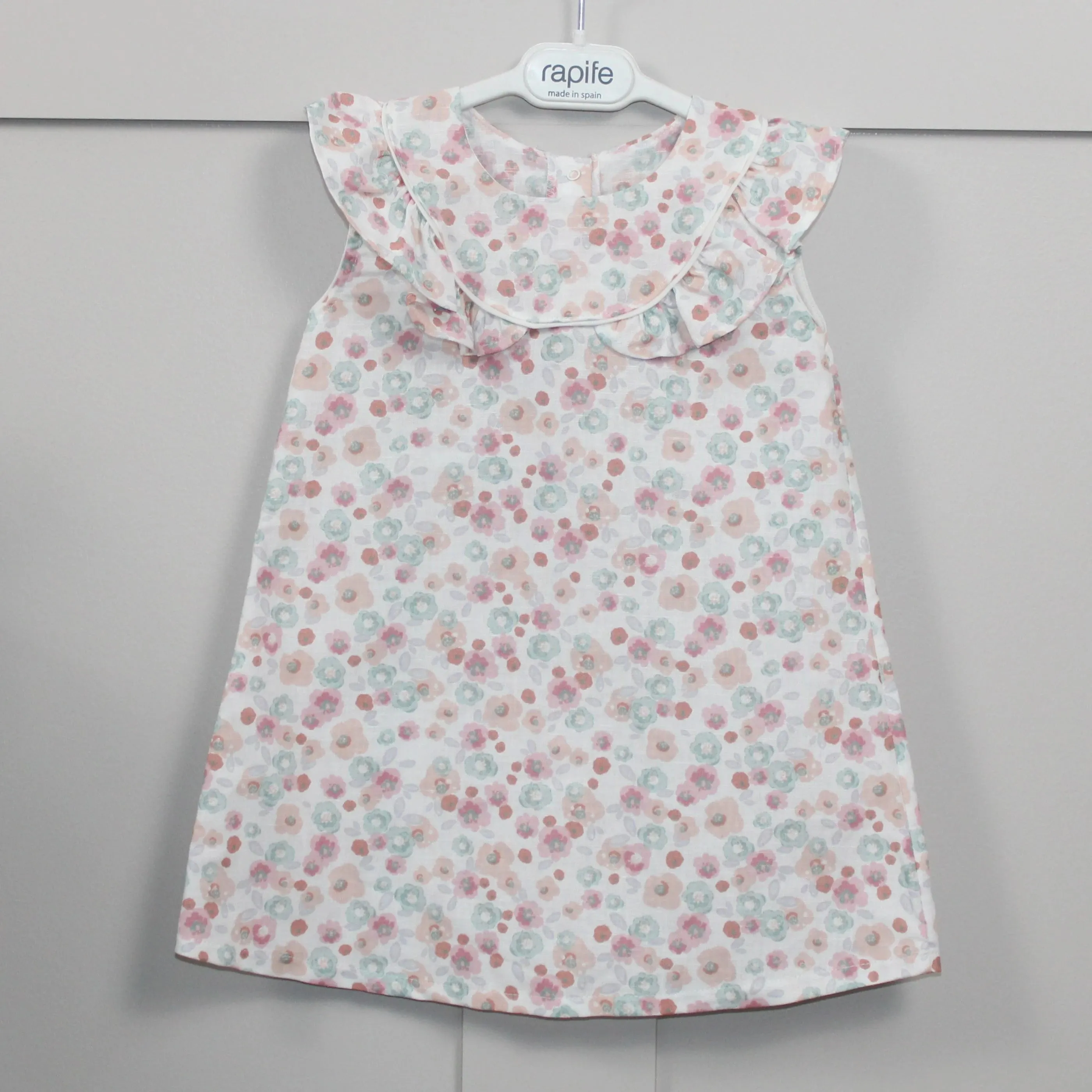 Floral Print Sleeveless Dress