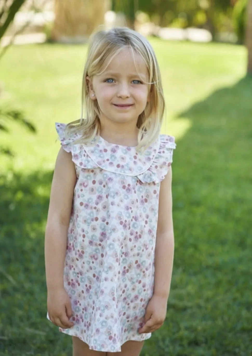 Floral Print Sleeveless Dress