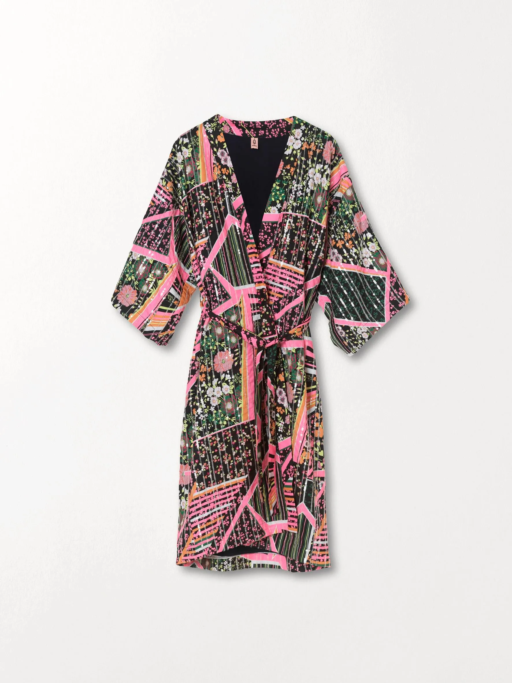 Flowerwhirl Kimono Dress