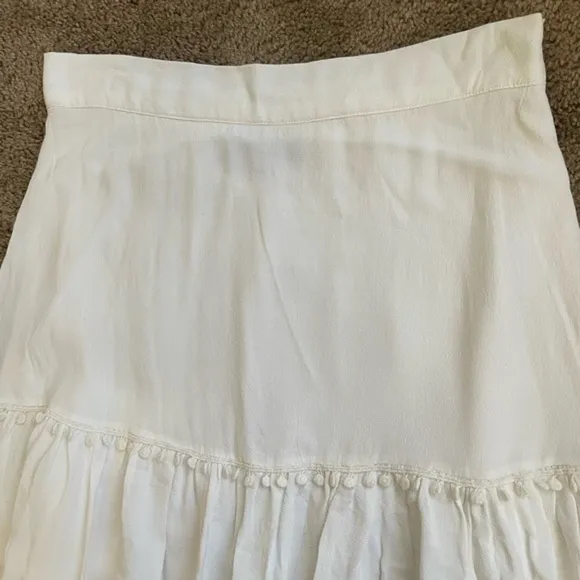 For Love &amp; Lemons Chica Mini Skirt Ivory Medium