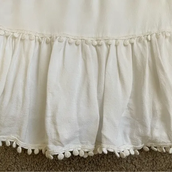 For Love &amp; Lemons Chica Mini Skirt Ivory Medium