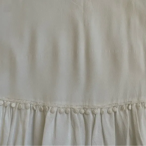 For Love &amp; Lemons Chica Mini Skirt Ivory Medium