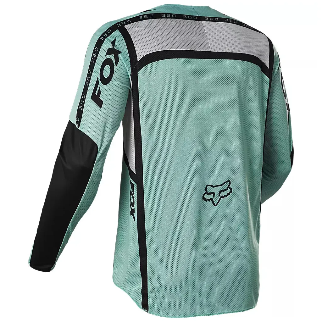 Fox - 2022 360 DVIDE Teal/Black Jersey