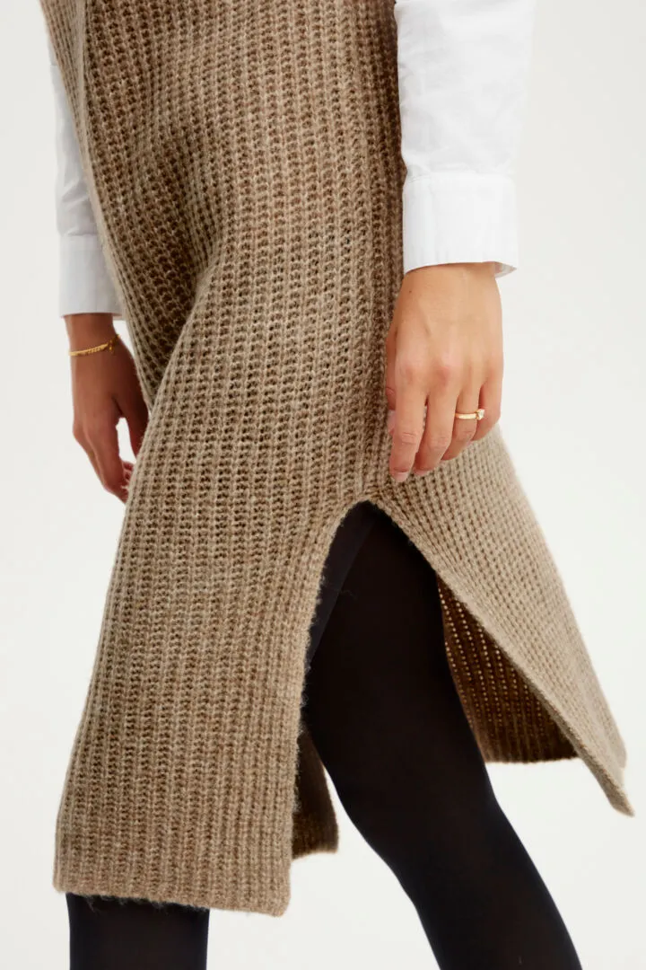 Fransa Beverly Knitted Sleeveless Dress