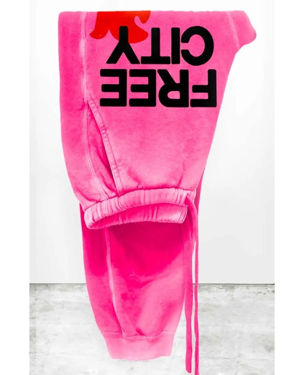 Free City Pocket Sweatpant Pink