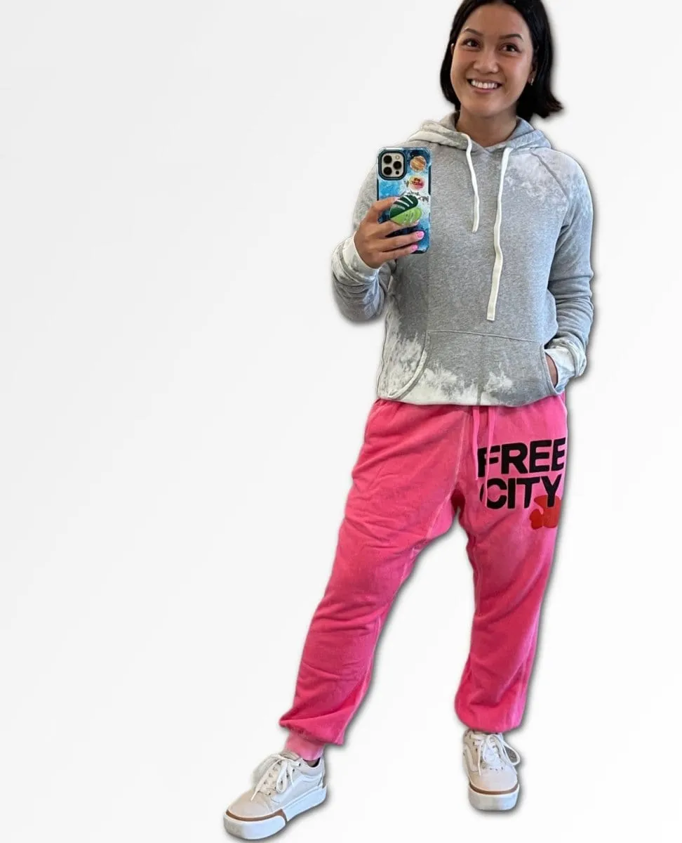Free City Pocket Sweatpant Pink