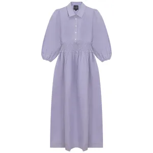 Gem Shirt Dress in Lilac
