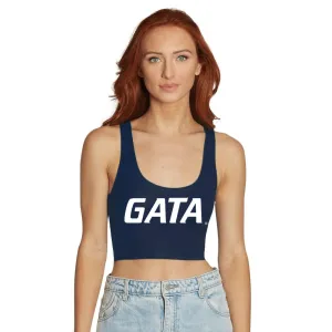 Georgia Southern Navy Crop Tank Top