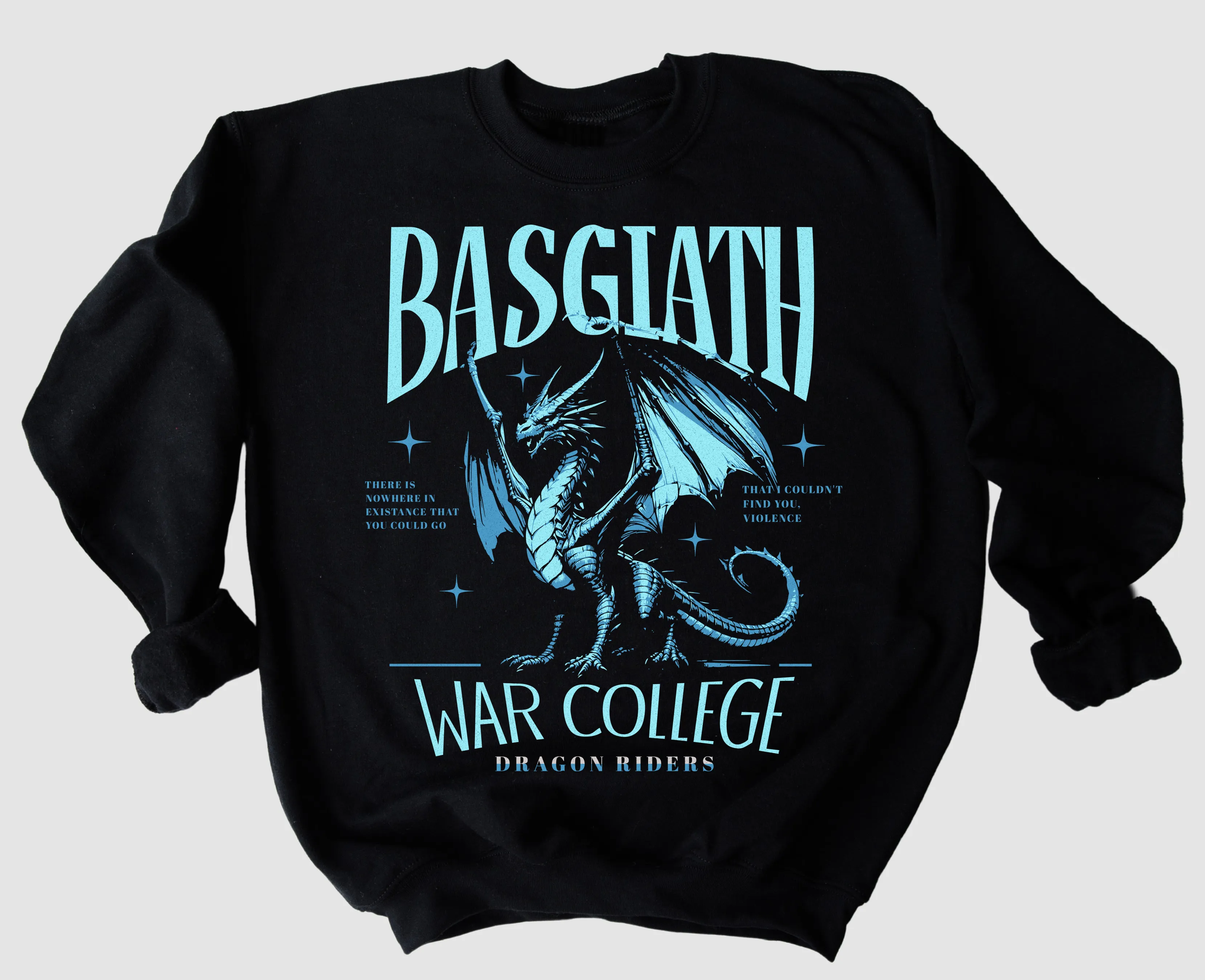 Gildan or Bella Canvas  Basgiath Dragon Fourth Wing Sweatshirt