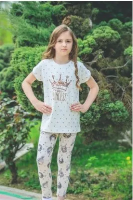 Girls' Short Sleeves T-shirt
