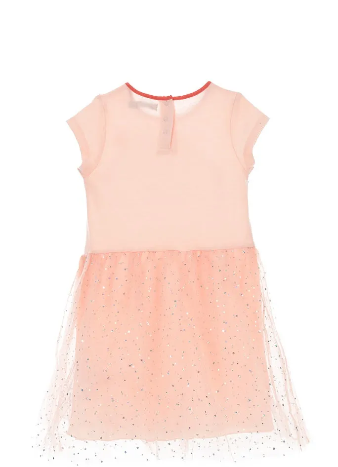 Girls Tulle T-Shirt  Dress By Designer Daniel Hechter of Paris