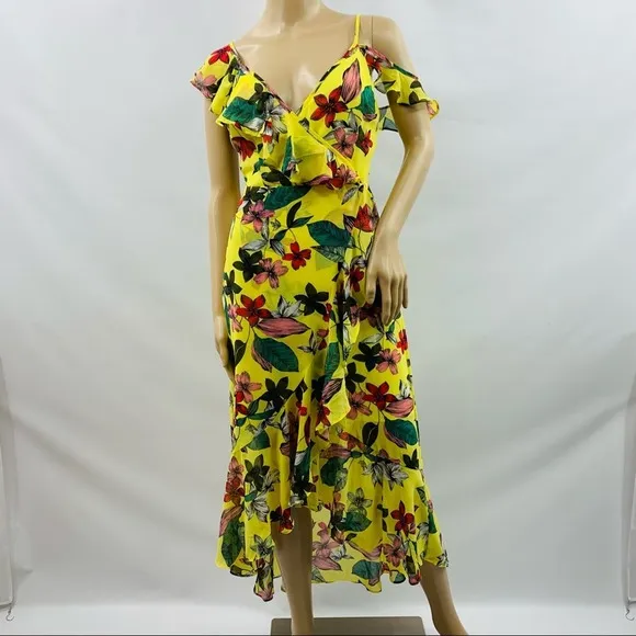 Guess Cheeky Jungle Temma Faux Wrap Dress