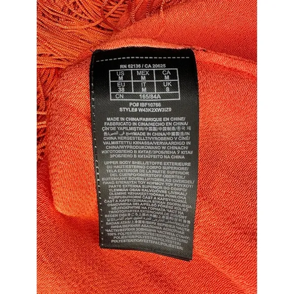 Guess Fringe Dress Crochet Sleeveless Party Cocktail Mini Size M
