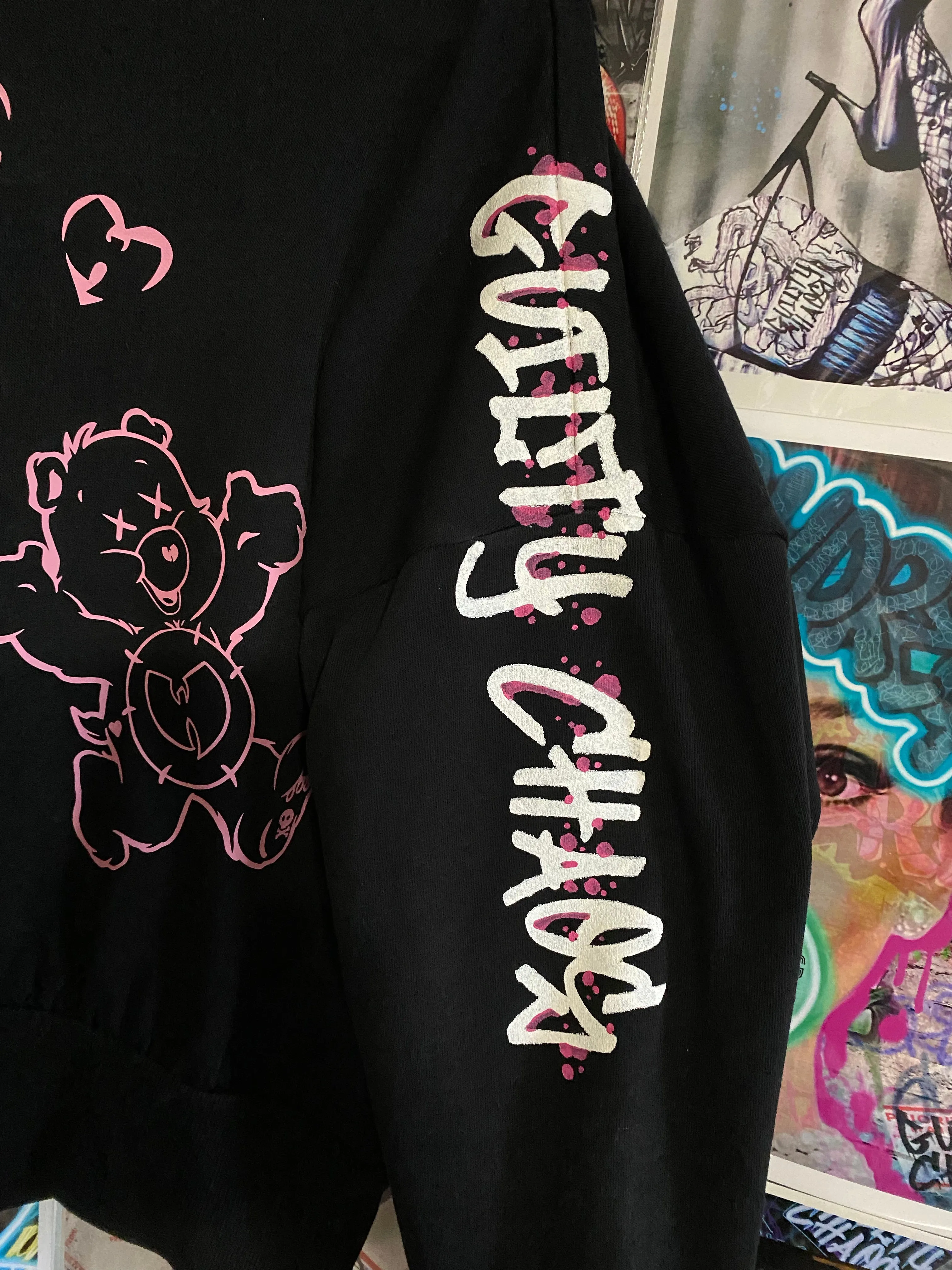 Guilty Chaos custom designed crop top sweatshirt SZ. Medium 1of1