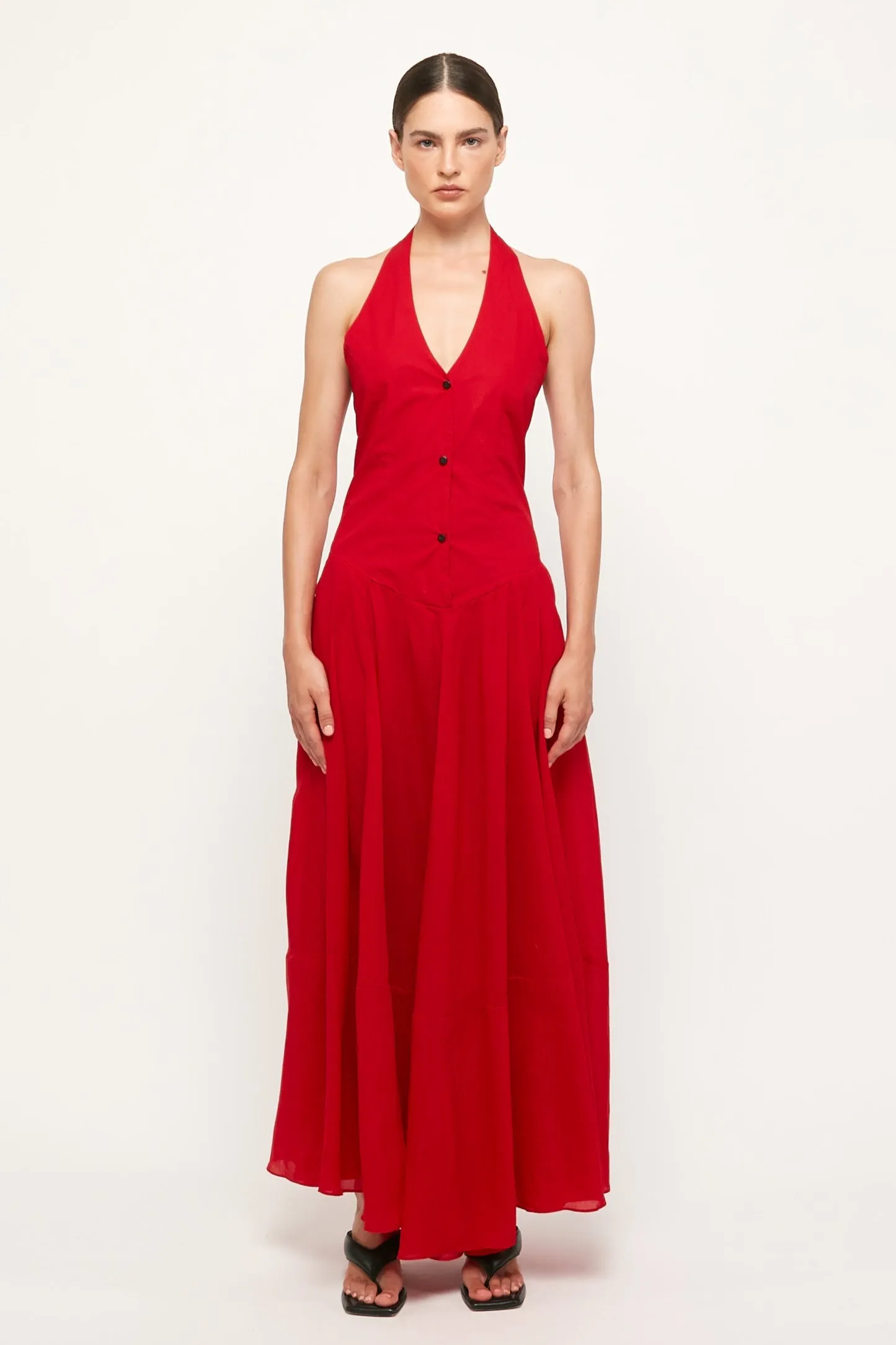 Halter Vest Maxi