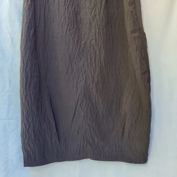 Hanna for La Journeé Crepe Satin Skirt