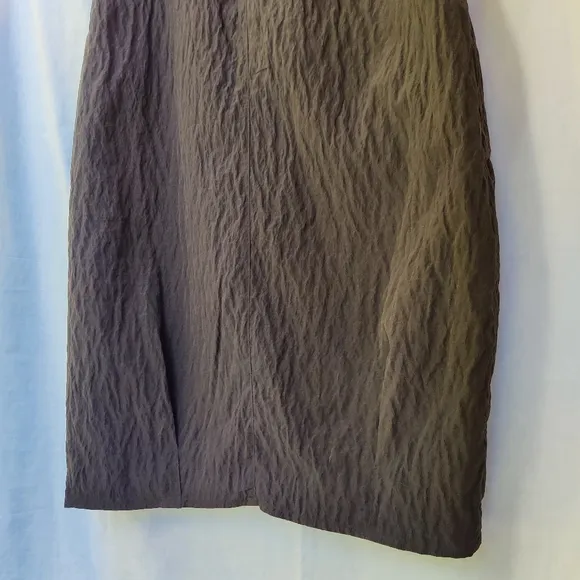 Hanna for La Journeé Crepe Satin Skirt