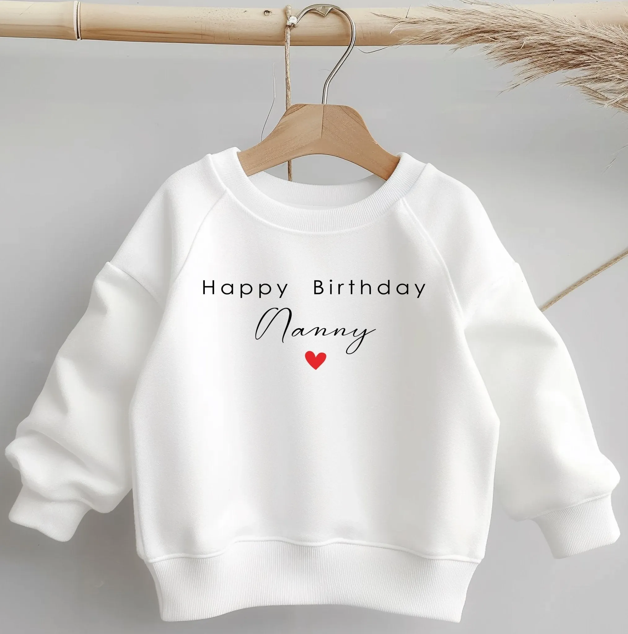 Happy Birthday Nanny Toddler & Kids Sweatshirt