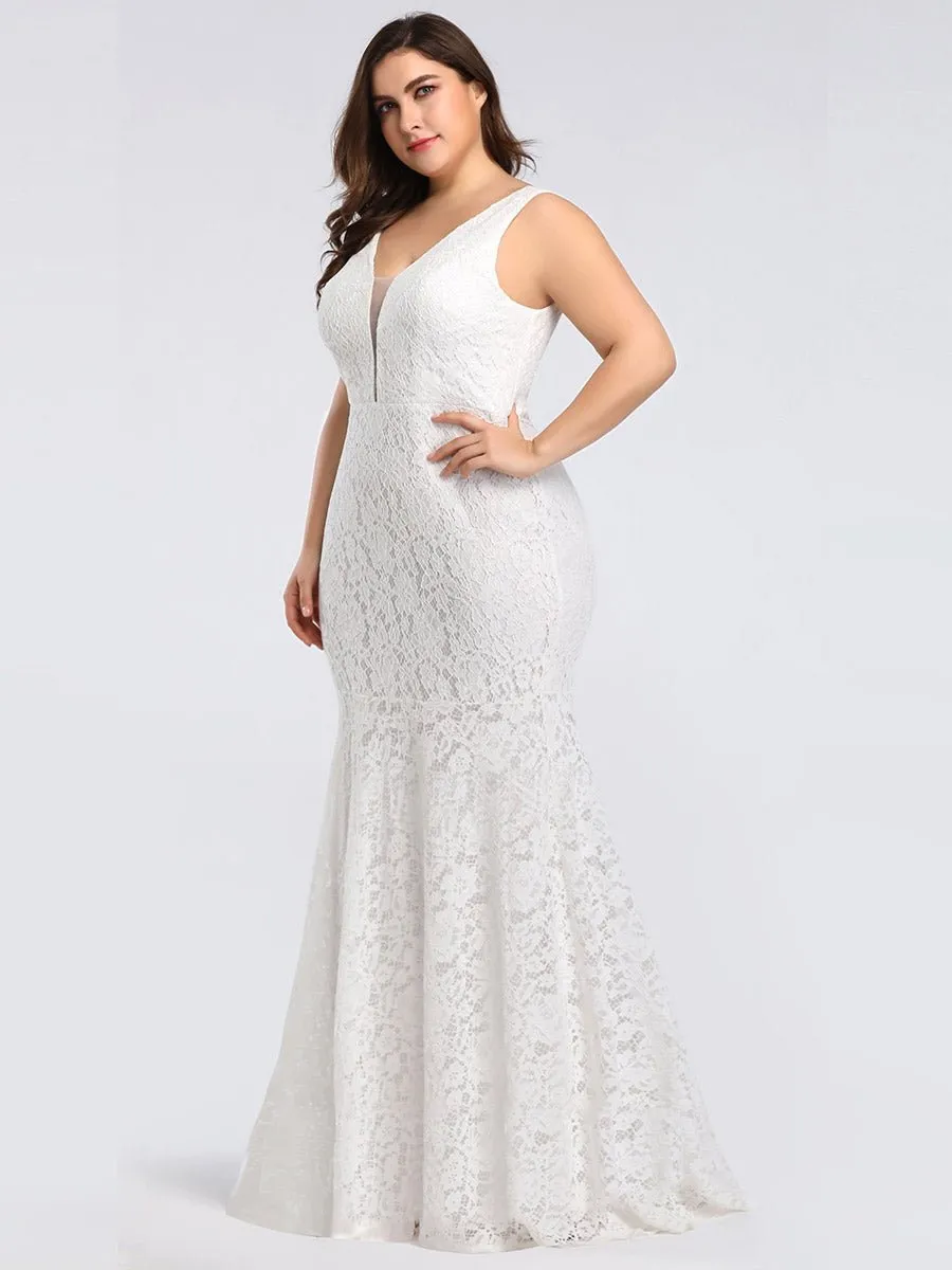 Heatherly full length lace wedding dress in ivory Express NZ wide
