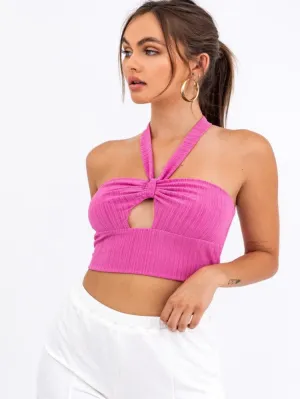 Heidi Halter Cropped Top