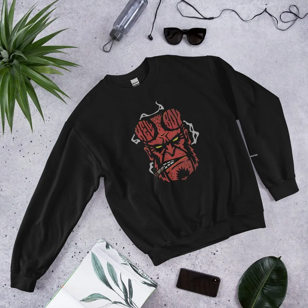HELLBOY Unisex Fleece Sweatshirt
