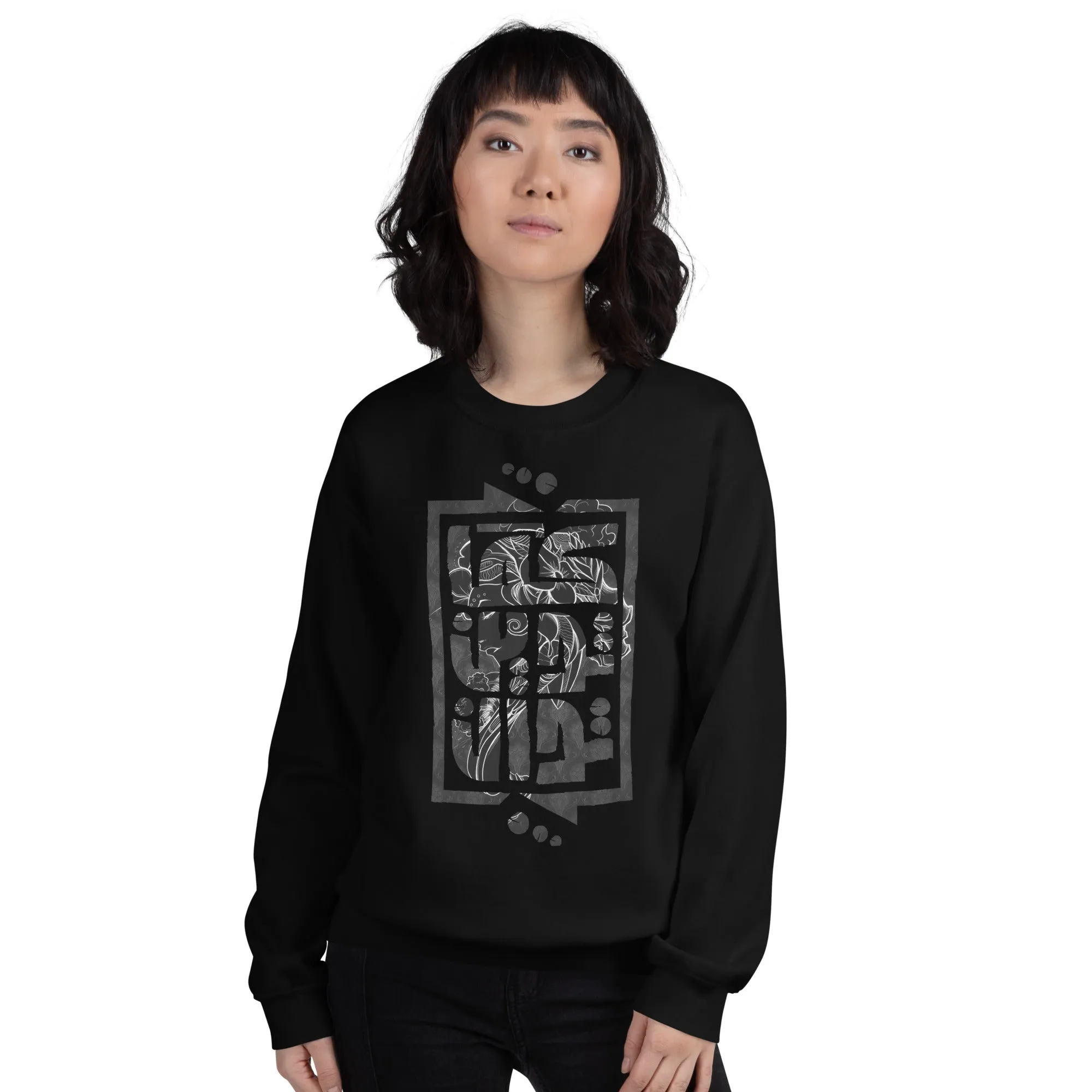 HER FACE Unisex Fleece Sweatshirt