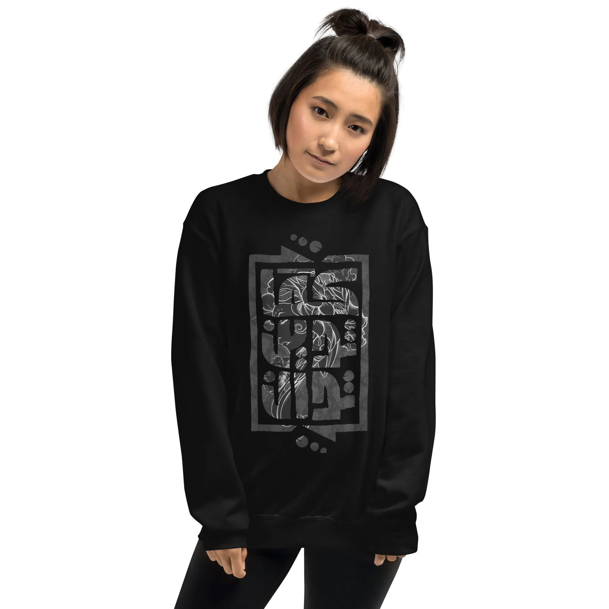 HER FACE Unisex Fleece Sweatshirt