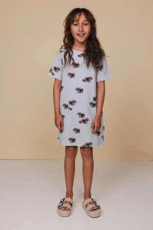 Hippos T-shirt Dress Kids