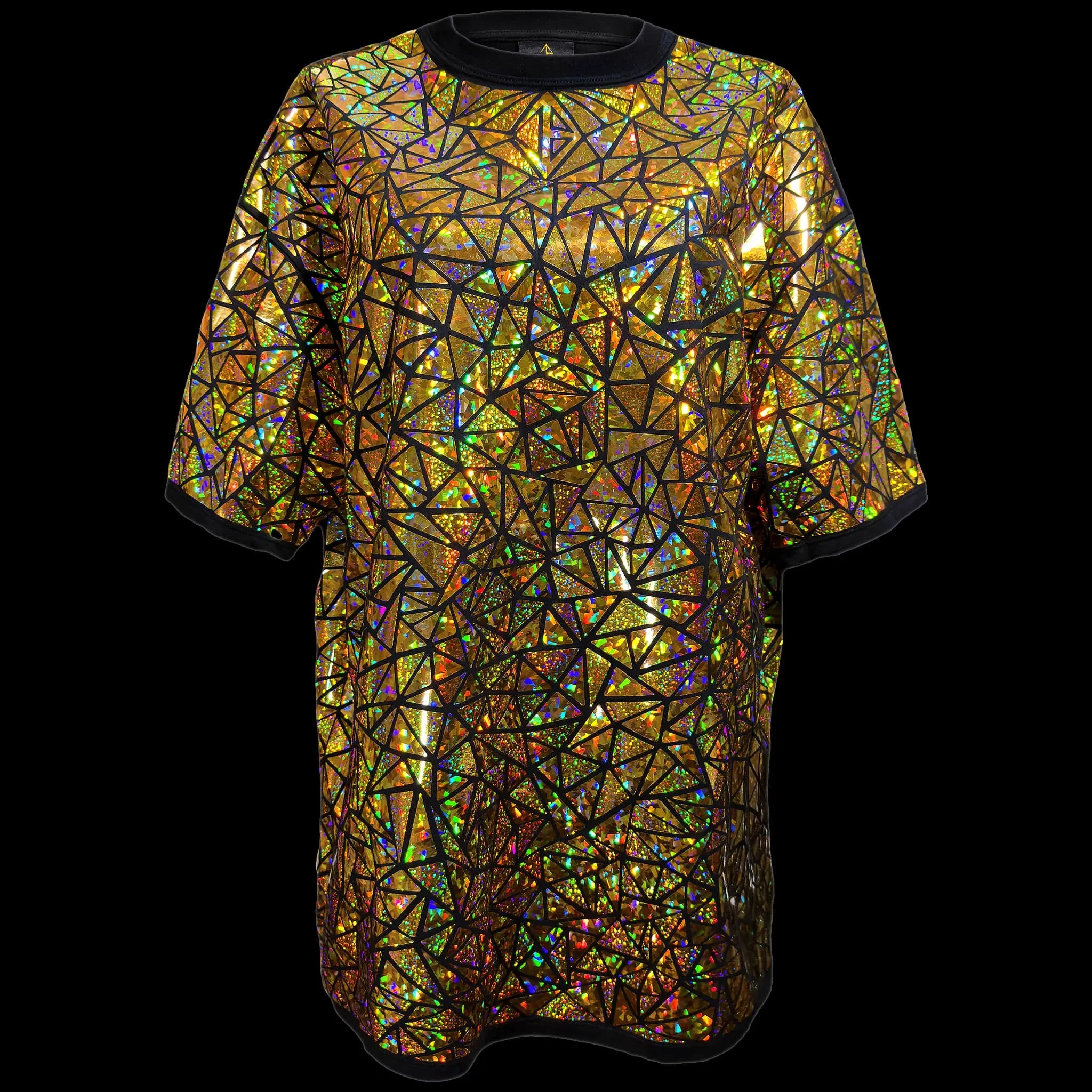 Holographic Mosaic T-D / Gold