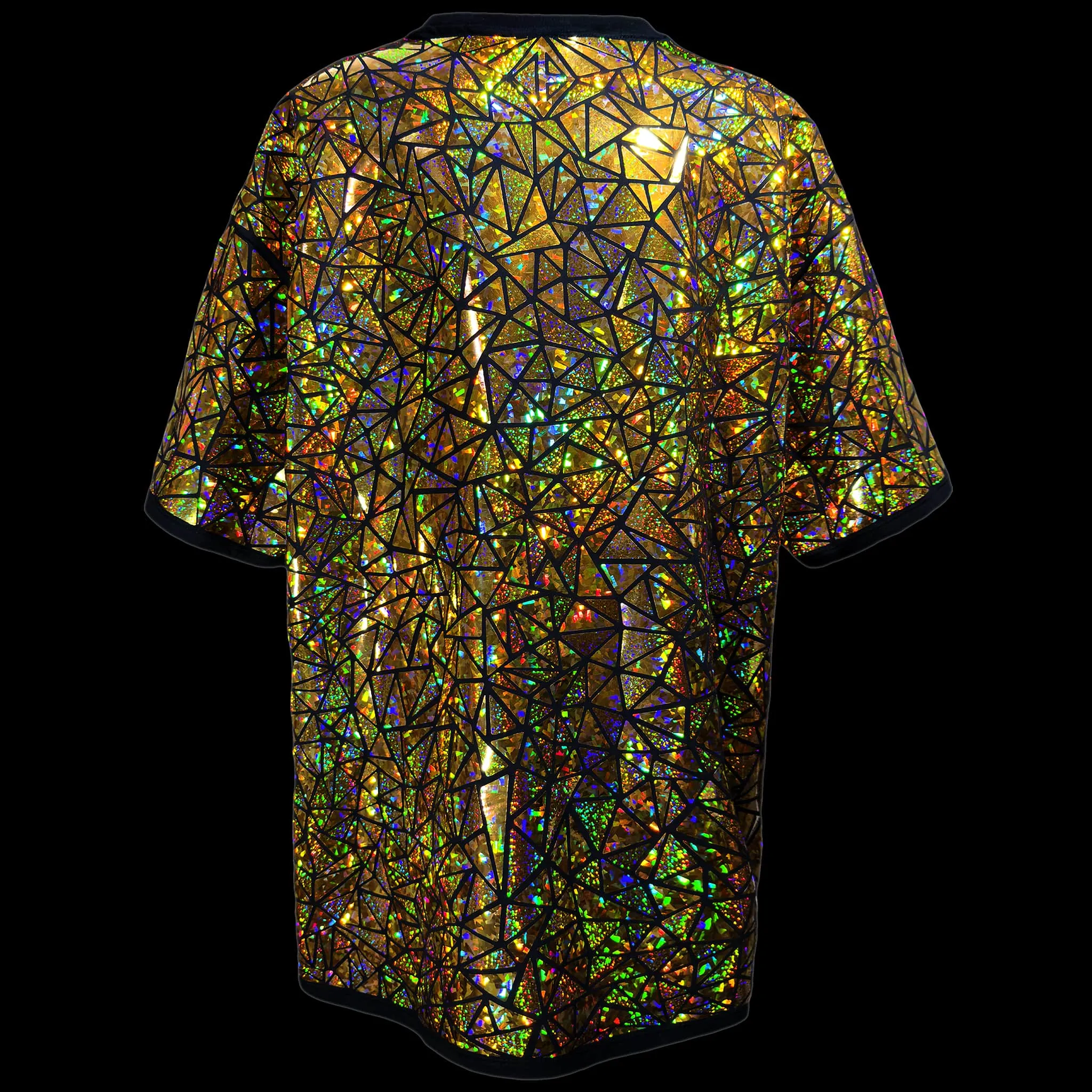Holographic Mosaic T-D / Gold