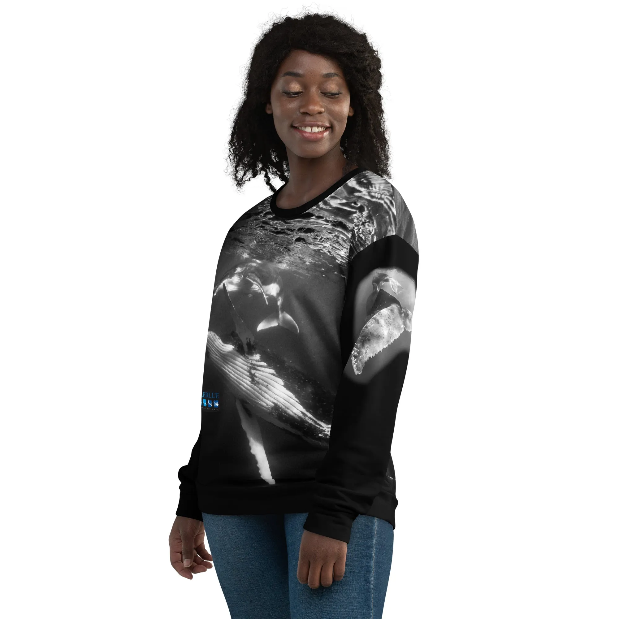 Humpback Happiness Unisex Sweatshirt
